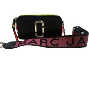 Marc Jacobs Snapshot with Pink Guitar Strap